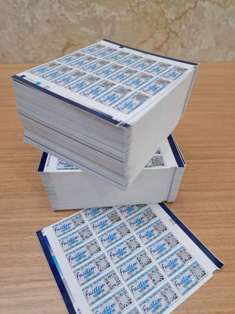Tem Bộ Công An Xác Thực Hàng Chính Hãng Thành Phẩm