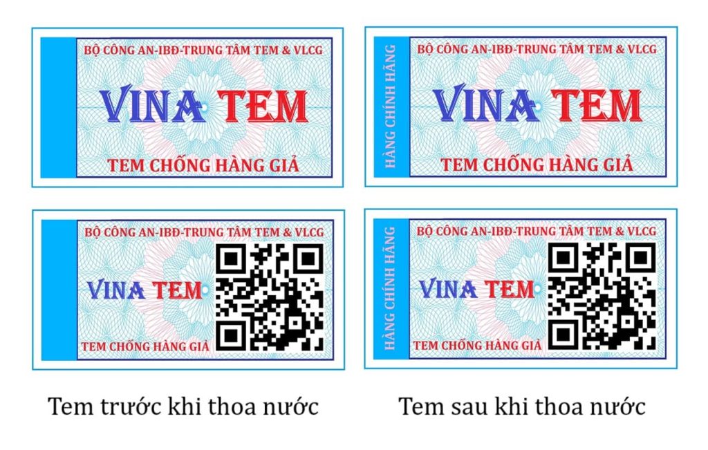 Tem Bộ Công An Công Nghệ Nước