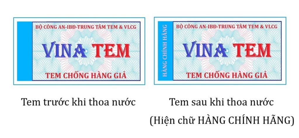 Tem Bộ Công An Công Nghệ Nước