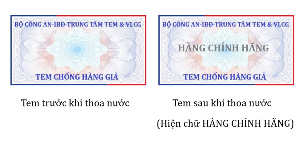 Tem Bộ Công An Công Nghệ Nước