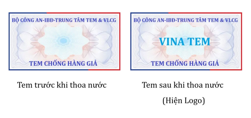 Tem Bộ Công An Công Nghệ Nước
