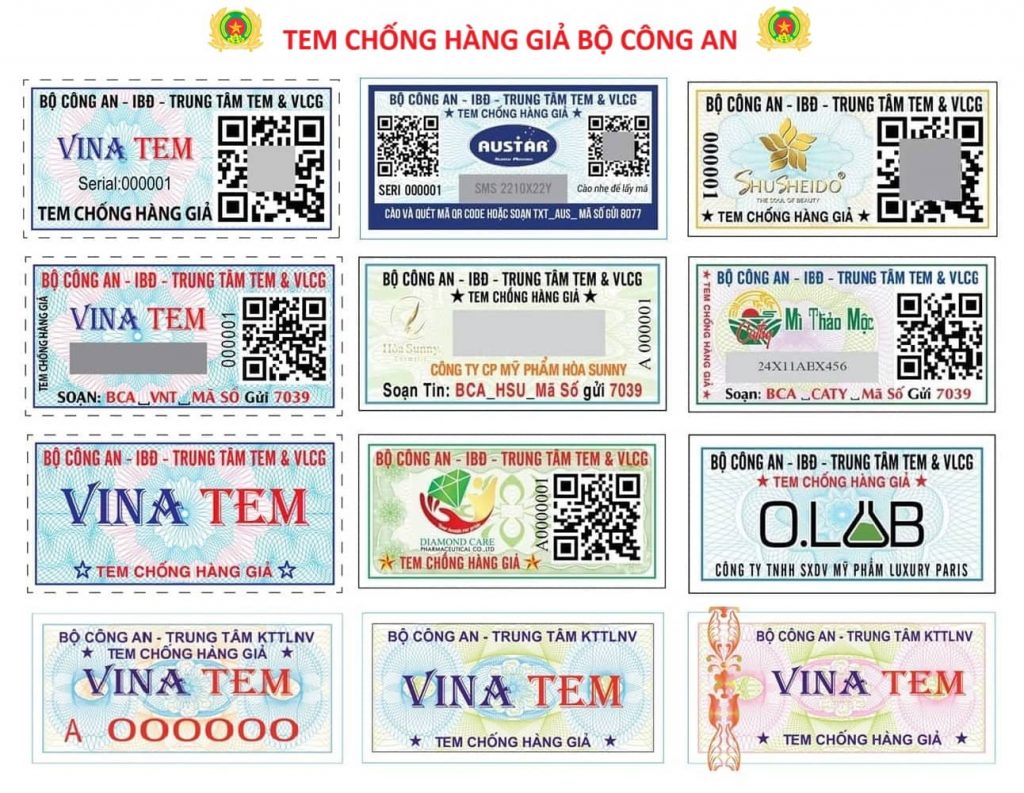 tem bộ công an