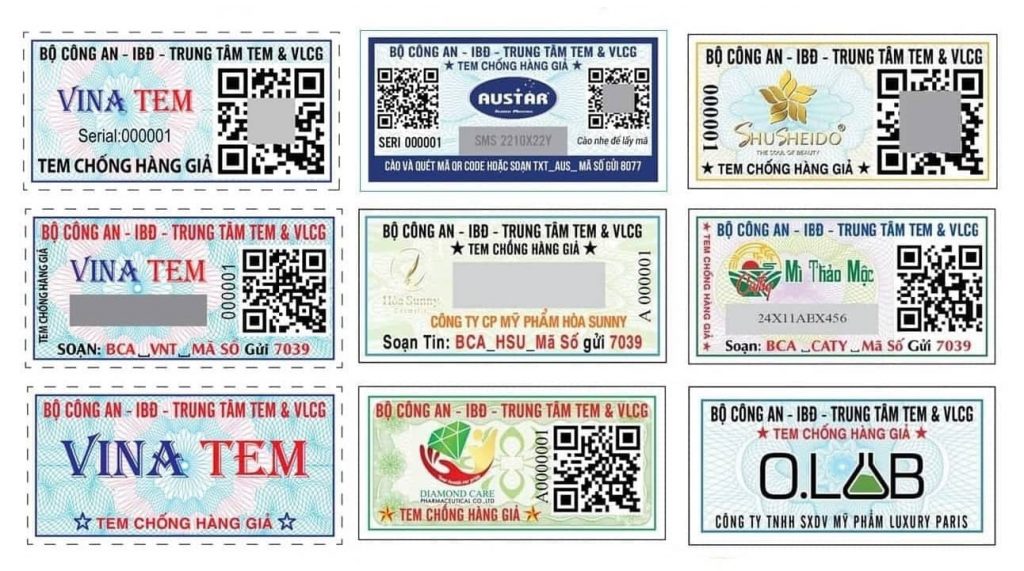 tem bộ công an VLCG