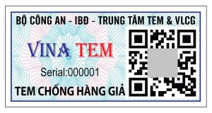 Tem Chống Hàng Giả Bộ Công An Công Nghệ Truy Xuất Nguồn Gốc